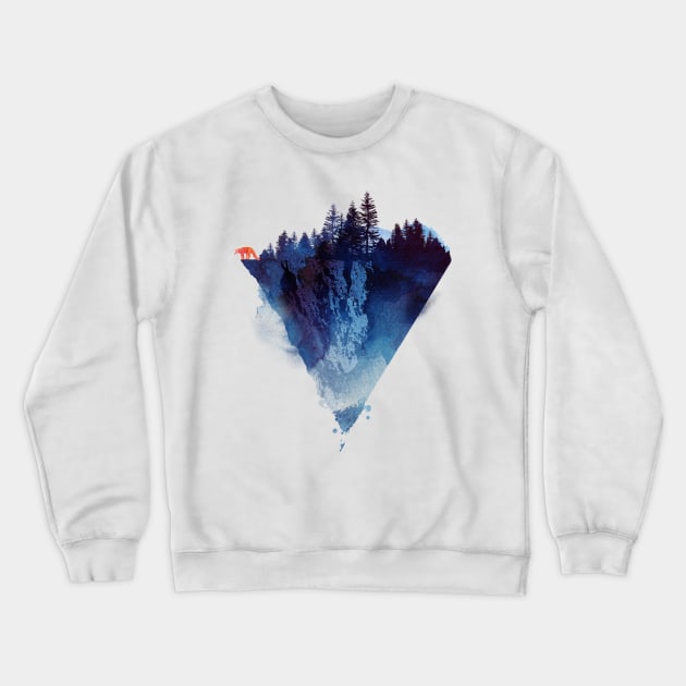 near to the edge Crewneck Sweatshirt by astronaut